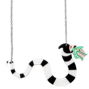 Erstwilder Beetlejuice Thrills & Chills Collection Sandworm Necklace NIB